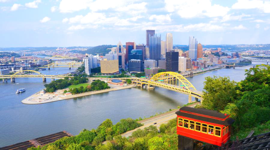 Nejlepší nabídky pronájmu aut v Pittsburghu